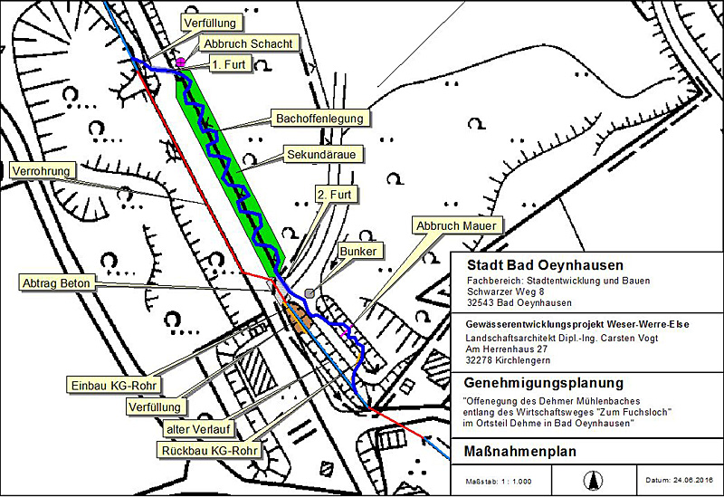 dehmer muehlenbach ot dehme im fuchsloch Karte