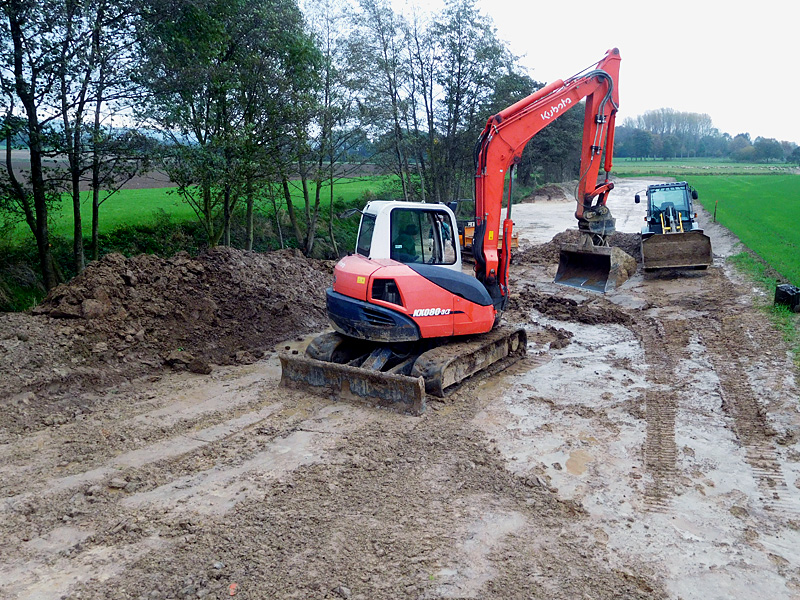 wulferdingser bach ot wulferdingsen oestl hedingser masch bachverlegung in neue sekundaeraue 04