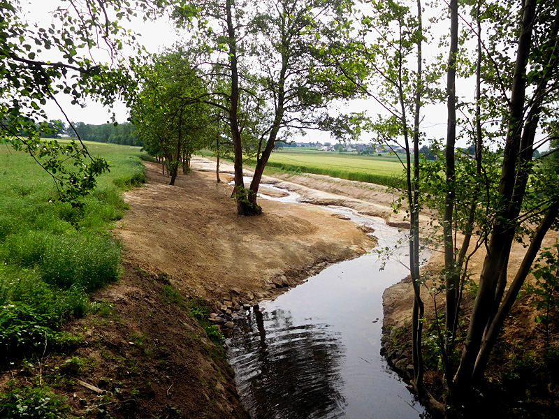 wulferdingser bach ot wulferdingsen oestl hedingser masch bachverlegung in neue sekundaeraue 11