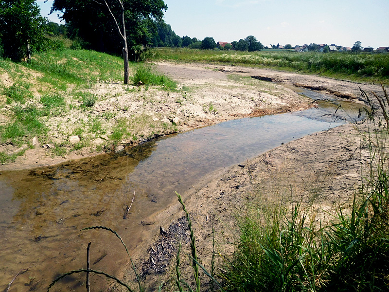 wulferdingser bach ot wulferdingsen oestl hedingser masch bachverlegung in neue sekundaeraue 14