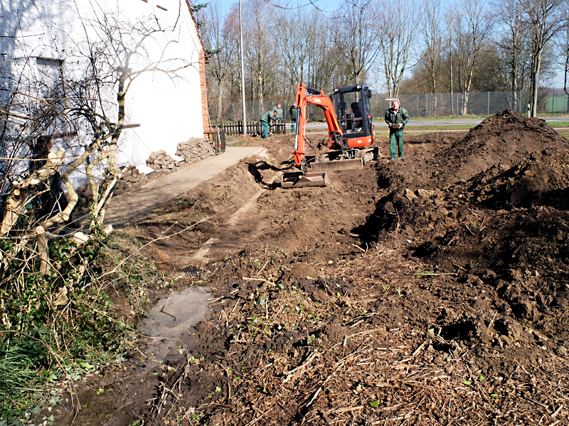 jaegerbach stadt luebbecke offenlegung einer ca 20 m langen verrohrung des jaegerbaches oberhalb der b 65 02